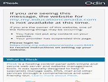 Tablet Screenshot of my.my.educationcanada.com